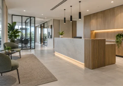 Commercial fit-out services for business premises